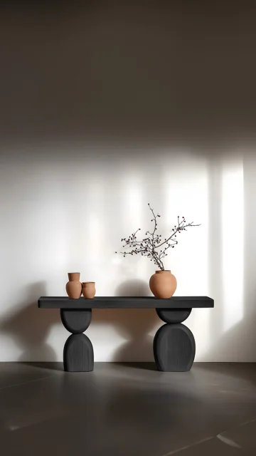 کنسول پاپیه ماشه ( مدل سایان - برند شوپا)